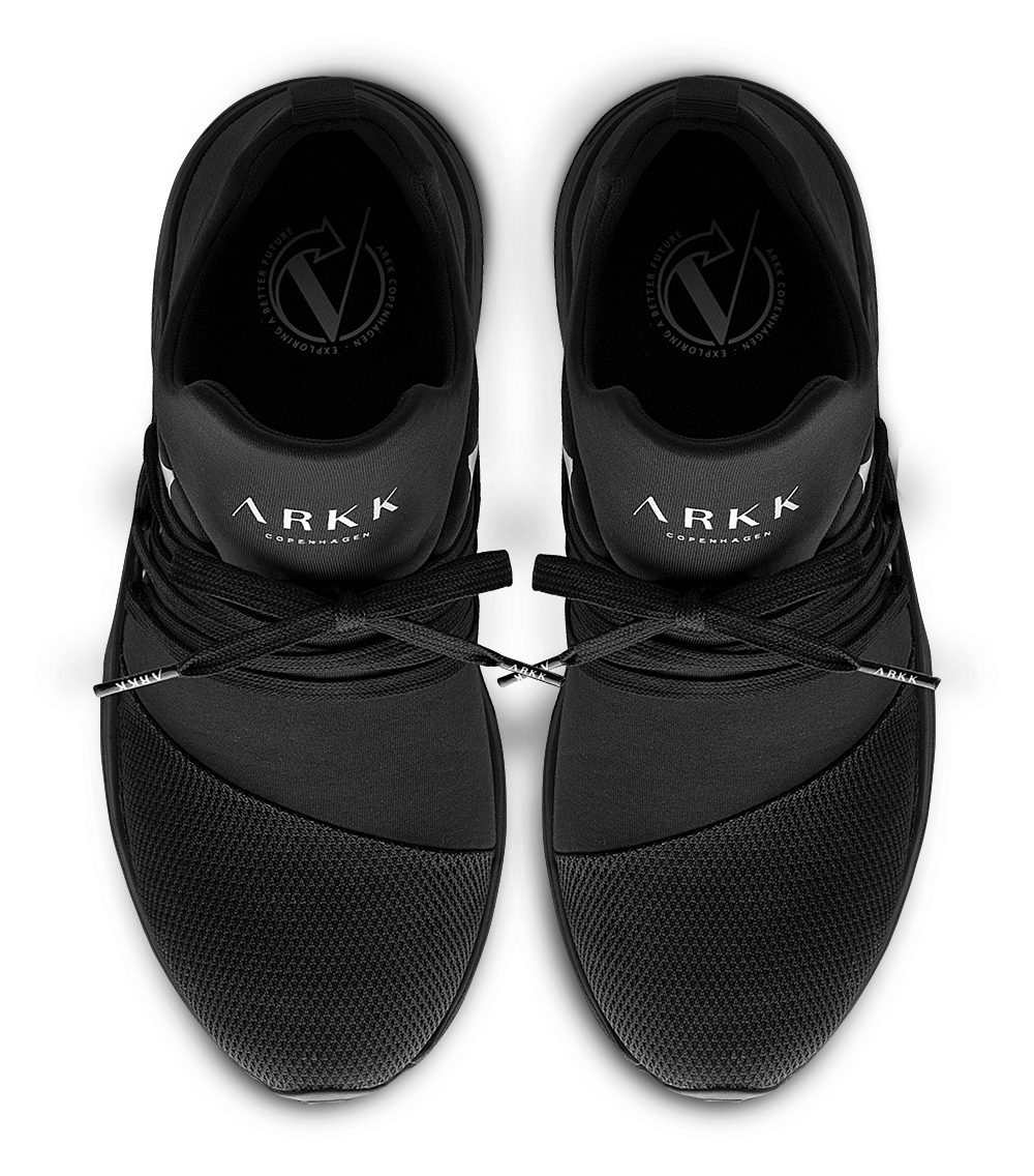 ARKK NOS Raven Mesh | All Black White Raven